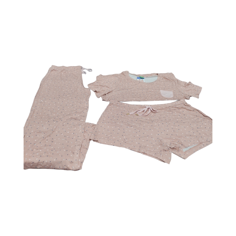 Honeydew Womens Super Soft 3 Piece Sleep Set,Utopia Geo,Large